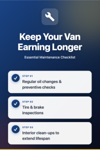 crew transport van maintenance checklist